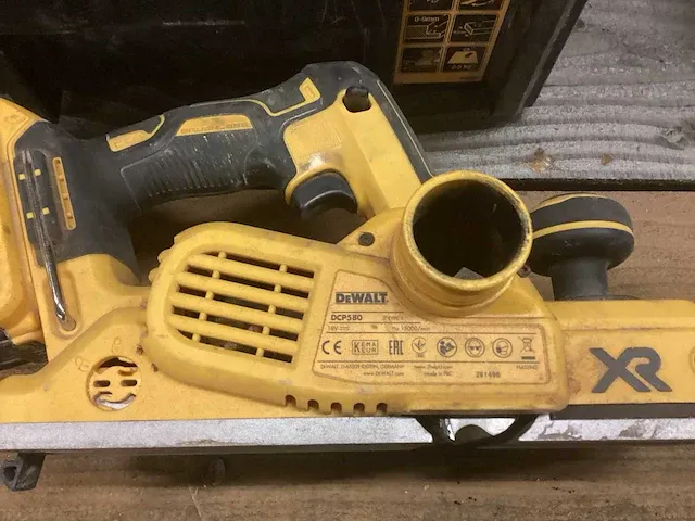 Dewalt dcp580 schaafmachine - afbeelding 5 van  7