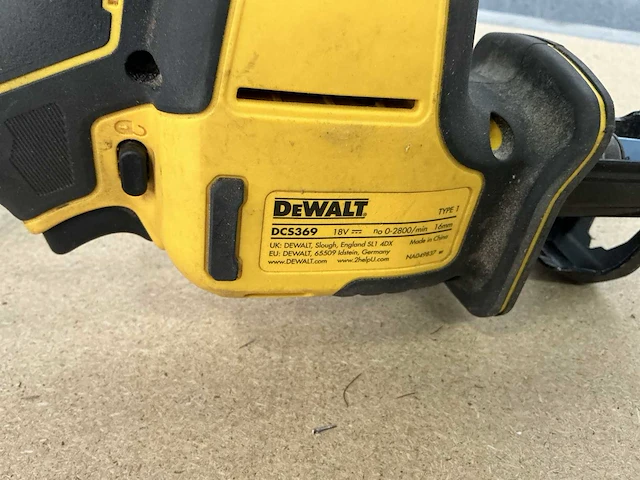 Dewalt dcs369 reprozaag overig accugereedschap - afbeelding 6 van  6