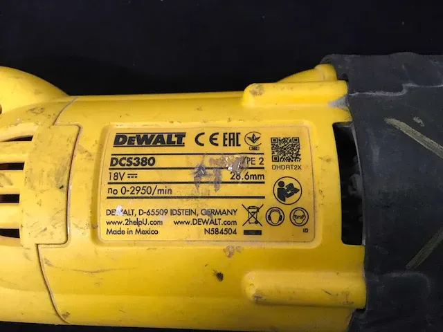 Dewalt dcs583 handzaagmachine - afbeelding 2 van  4
