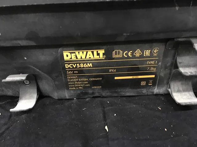 Dewalt dcv586m stofzuiger - afbeelding 4 van  5