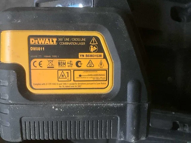 Dewalt dw0811 bouwlaser - afbeelding 2 van  3