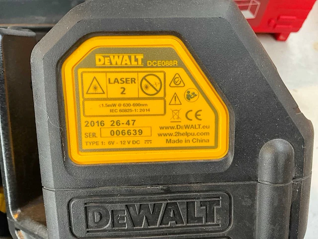 Dewalt dw0811 bouwlaser - afbeelding 3 van  4