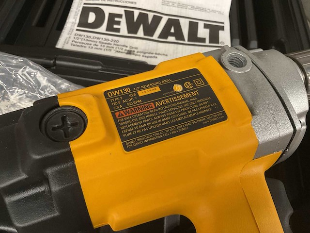 Dewalt dw130 boormachine - afbeelding 4 van  5