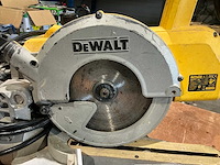 Dewalt dw777qs afkortcirkelzaagmachine - afbeelding 4 van  5