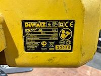 Dewalt dw777qs afkortcirkelzaagmachine - afbeelding 5 van  5