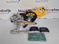 Dewalt dws773 telescopische afkort- en verstekzaagmachine - 1300w - 216 x 30mm - afbeelding 2 van  2
