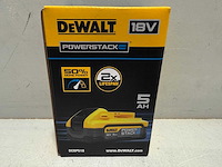 Dewalt powerstack li-ion accu 18v - 5ah - afbeelding 3 van  3