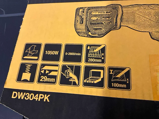 Dewalt reciprozaag & klopboormachine - afbeelding 5 van  5
