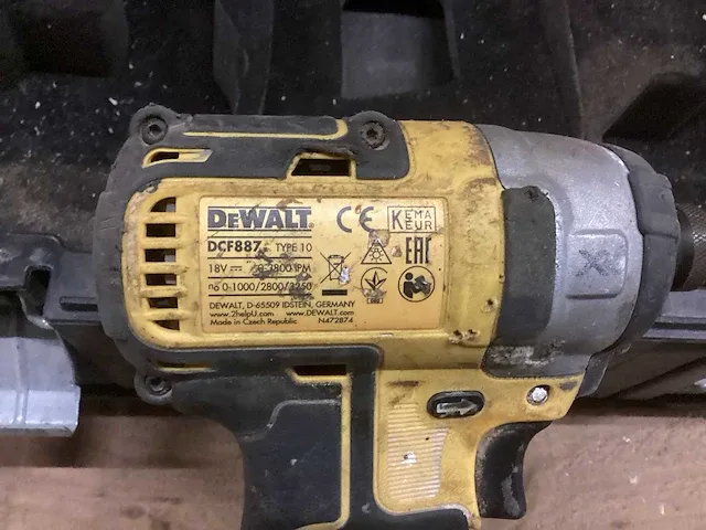 Dewalt slagschroevendraaier en boormachine - afbeelding 4 van  8
