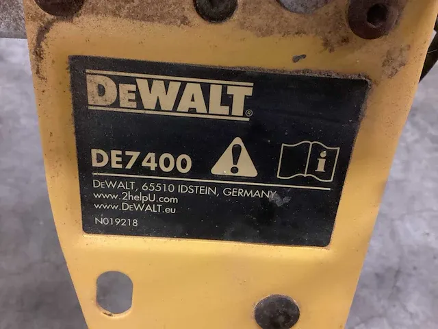 Dewalt tafelzaag op verrijdbaar onderstel - afbeelding 2 van  10