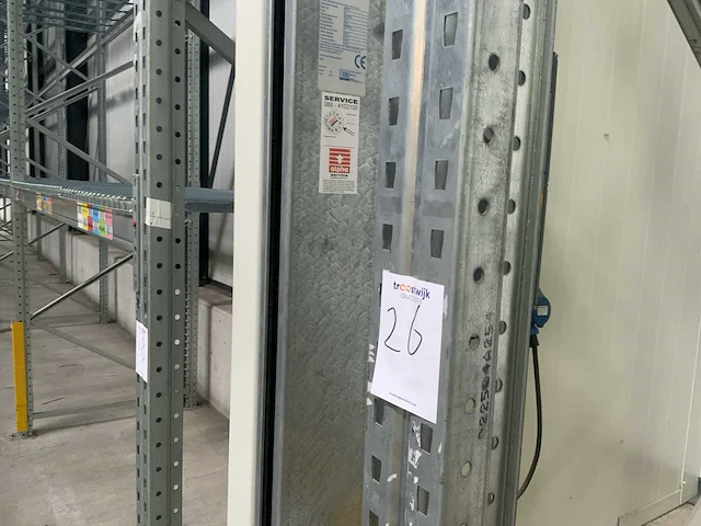 Dexion p90 palletstelling 1 sectie - afbeelding 4 van  8