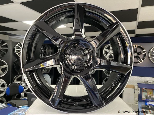 Dezent tw dark aluminium velgenset - 5x108 8j et45 - afbeelding 1 van  1