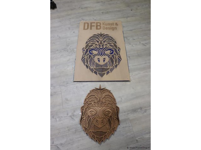 Dfb kunst & design wanddecoratie/kunstwerk - afbeelding 1 van  4
