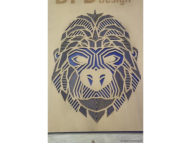 Dfb kunst & design wanddecoratie/kunstwerk - afbeelding 3 van  4