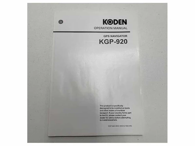 Dgps gps navigator navigation system - kgp -920 - afbeelding 5 van  6
