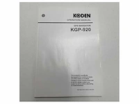 Dgps gps navigator navigation system - kgp -920 - afbeelding 5 van  6