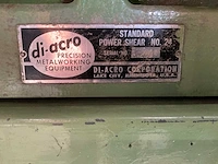 Di-acro power shear no 24 finger brake - afbeelding 6 van  6