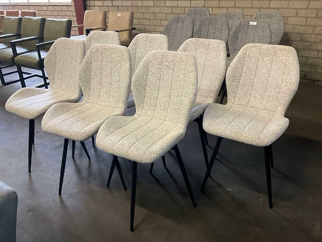 Dial draaibare eetkamerstoel (7x) - afbeelding 1 van  9