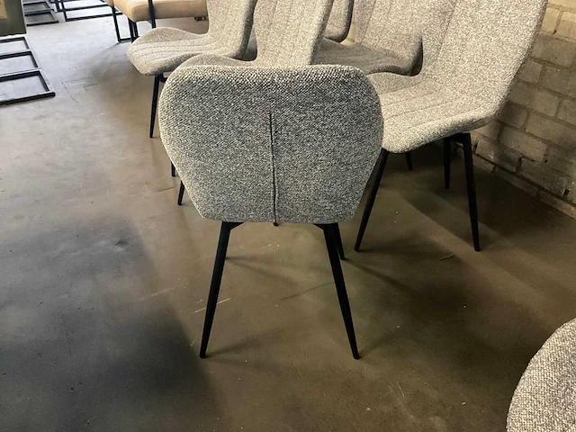 Diam draaibare eetkamerstoel (6x) - afbeelding 7 van  8