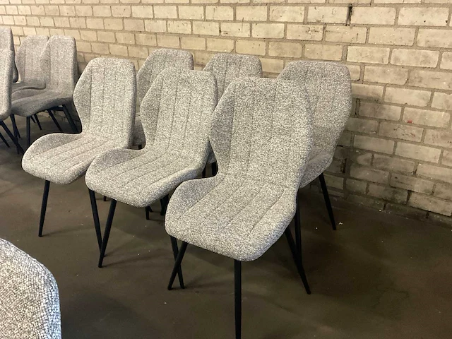 Diam draaibare eetkamerstoel (6x) - afbeelding 1 van  8