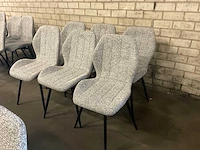 Diam draaibare eetkamerstoel (6x) - afbeelding 1 van  8