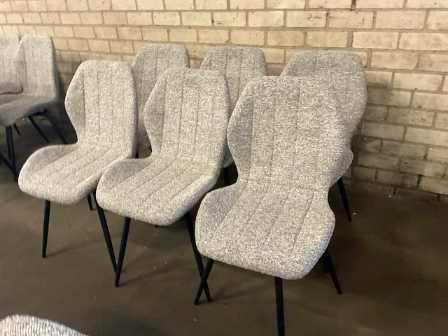 Diam draaibare eetkamerstoel (6x) - afbeelding 2 van  8