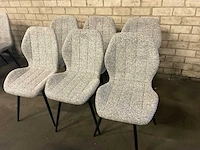 Diam draaibare eetkamerstoel (6x) - afbeelding 3 van  8