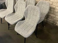 Diam draaibare eetkamerstoel (6x) - afbeelding 5 van  8