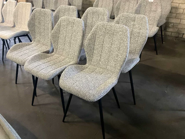 Diam draaibare eetkamerstoel (6x) - afbeelding 1 van  8