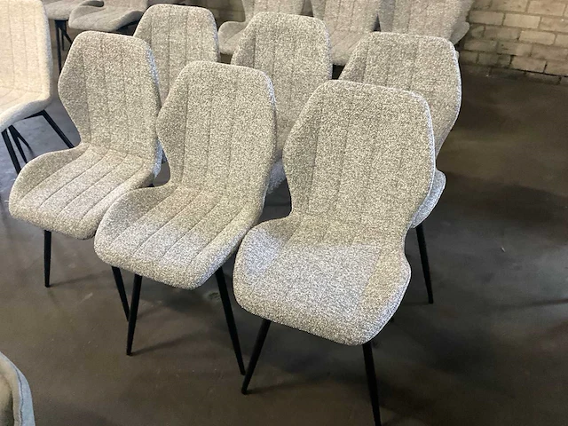 Diam draaibare eetkamerstoel (6x) - afbeelding 4 van  8