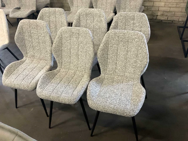 Diam draaibare eetkamerstoel (6x) - afbeelding 5 van  8