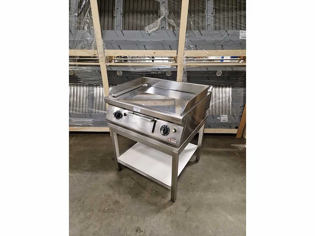 Diamand - spiegelbakplaat - aardgas - grill- en bakplaat - afbeelding 1 van  2
