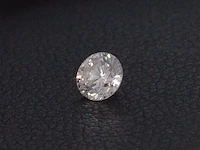 Diamant - 0.09 karaat fancy colour briljant geslepen diamant - afbeelding 1 van  4