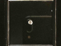 Diamant - 0.14 carat roze briljant geslepen diamant - afbeelding 2 van  5