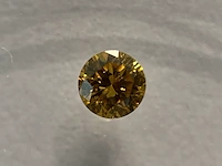 Diamant - 0.15 carat natuurlijk briljant geslepen diamant (gecertificeerd) - afbeelding 1 van  5