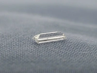 Diamant - 0.21 carat echte baguette geslepen diamant (gecertificeerd) - afbeelding 2 van  4