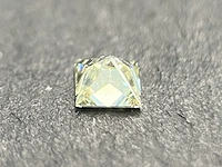 Diamant - 0.23 carat prinses geslepen diamant (gecertificeerd) - afbeelding 2 van  4