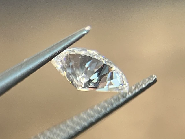 Diamant - 0.29 carat peer geslepen diamant (gecertificeerd) - afbeelding 3 van  7