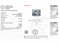 Diamant - 0.30 carat briljant geslepen diamant (gecertificeerd) - afbeelding 3 van  3