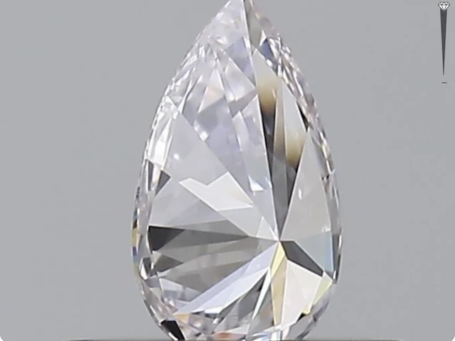 Diamant - 0.30 carat natuurlijke roze diamant (gecertificeerd) - afbeelding 2 van  6