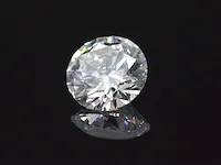 Diamant - 0.30 karaat briljant diamant (gecertificeerd) - afbeelding 1 van  3