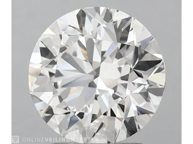 Diamant - 0.30 karaat briljant diamant (igi gecertificeerd) - afbeelding 1 van  4