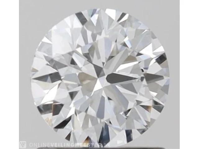 Diamant - 0.30 karaat briljant geslepen diamant (gecertificeerd) - afbeelding 1 van  4