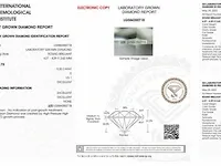 Diamant - 0.30 karaat diamant (gecertificeerd) - afbeelding 3 van  3