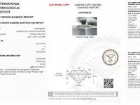 Diamant - 0.30 karaat diamant (gecertificeerd) - afbeelding 3 van  3