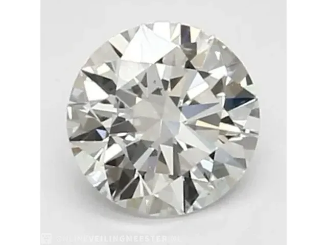 Diamant - 0.31 karaat briljant geslepen diamant (gecertificeerd) - afbeelding 2 van  3