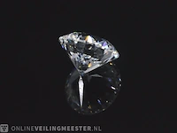 Diamant - 0.32 karaat briljant geslepen diamant (gecertificeerd) - afbeelding 2 van  5