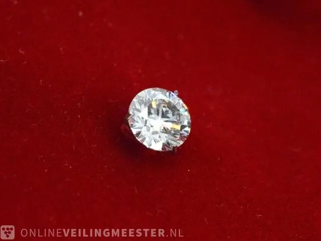 Diamant - 0.32 karaat diamant (gecertificeerd) - afbeelding 2 van  3