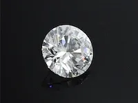 Diamant - 0.34 karaat briljant diamant (gecertificeerd) - afbeelding 1 van  3