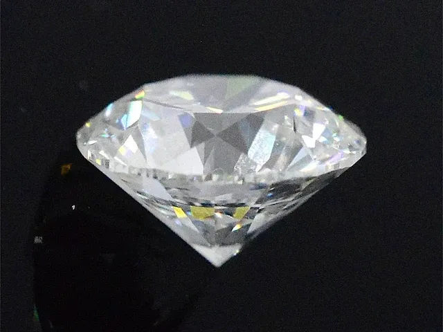 Diamant - 0.34 karaat briljant diamant (gecertificeerd) - afbeelding 2 van  3